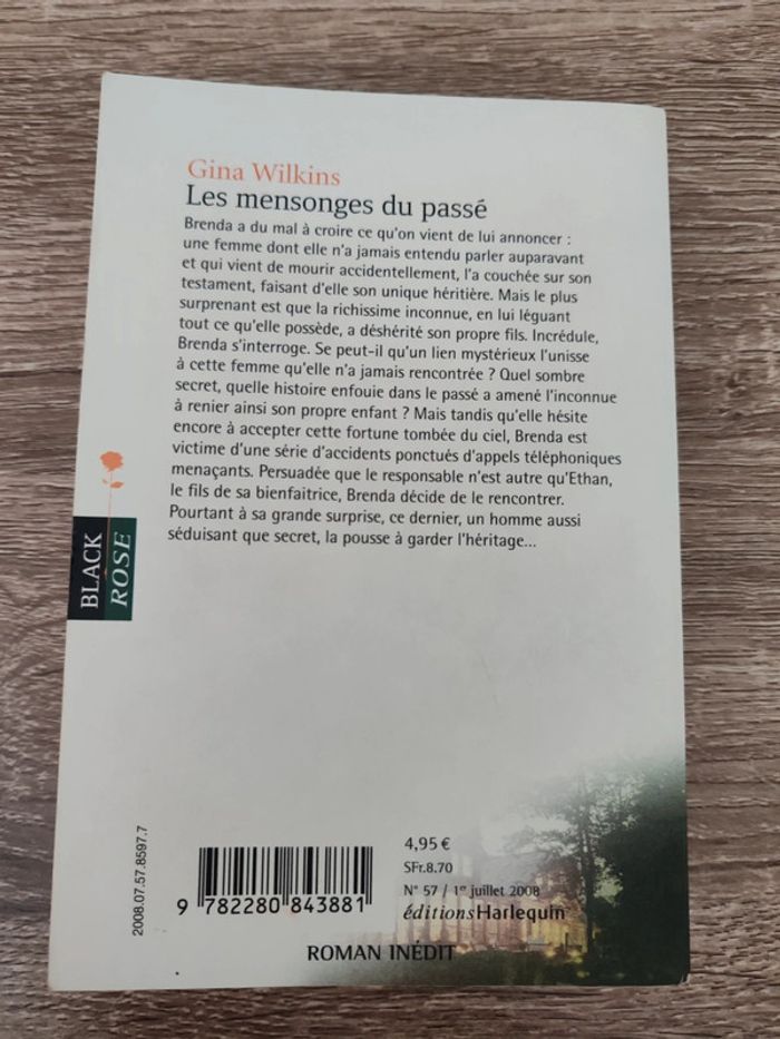 Gina Wilkins 🌸 Les mensonges du passé - photo numéro 2