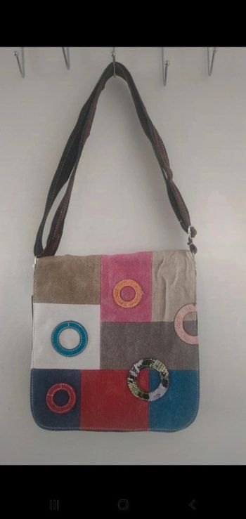 Sac à bandoulière multicouleur