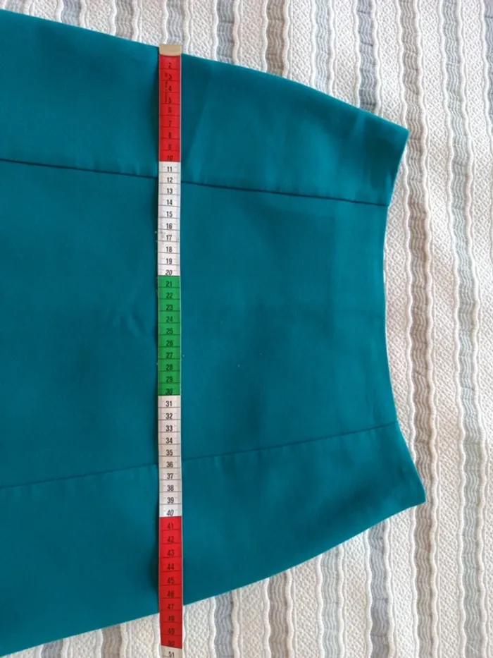 Jupe Camaïeu t.36 turquoise - photo numéro 10
