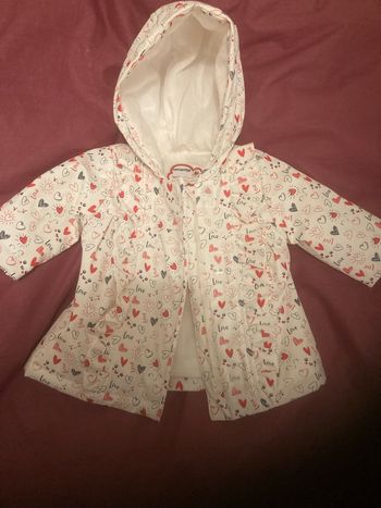 Imperméable bébé fille