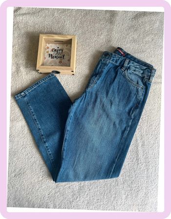 Jean bleu classique Comptoir des Cotonniers – Taille 40 / L – Avec poches & anneaux ceinture