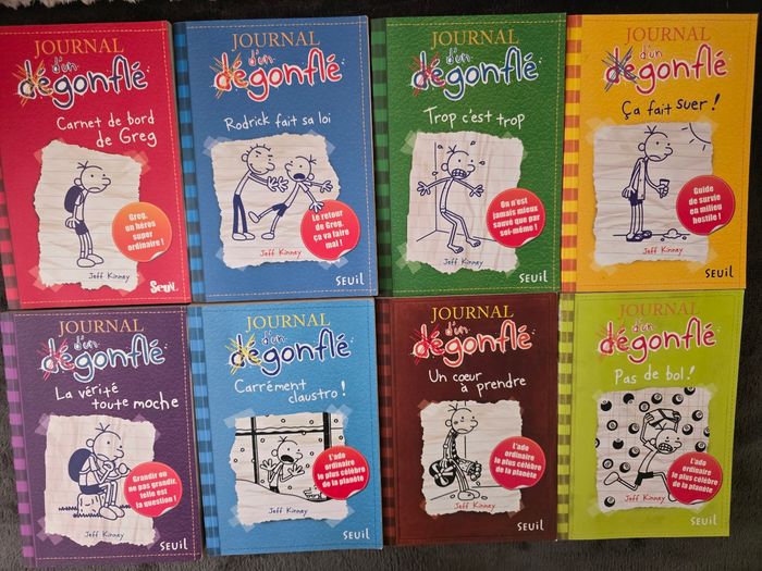 Lots de livres journal dun degonfle - photo numéro 2