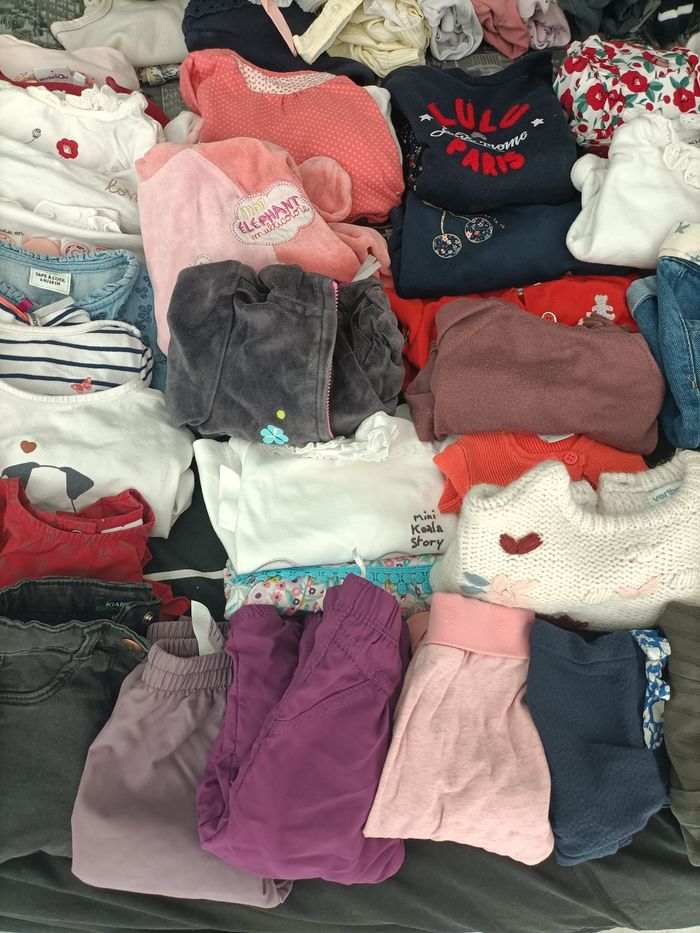Lots vêtements fille 6 mois - photo numéro 3