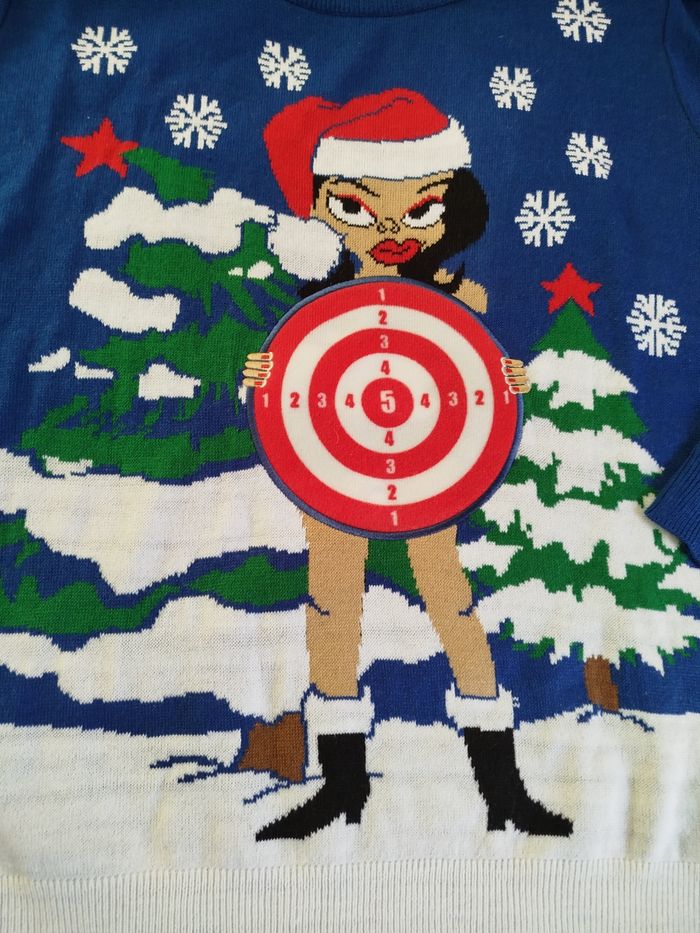 🎯 Pull de Noël d’exception T.S– pour ceux qui visent juste ! 🎯 - photo numéro 9