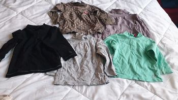 Lot 5 col roule 18 mois