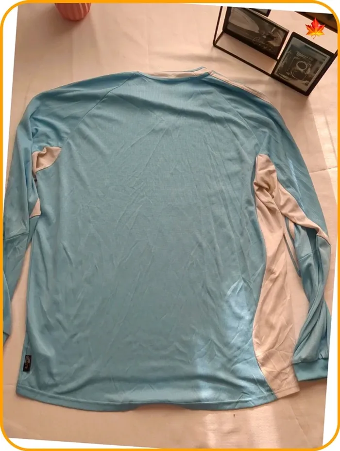 T-shirt vintage  manches longue Adidas homme XL - photo numéro 6