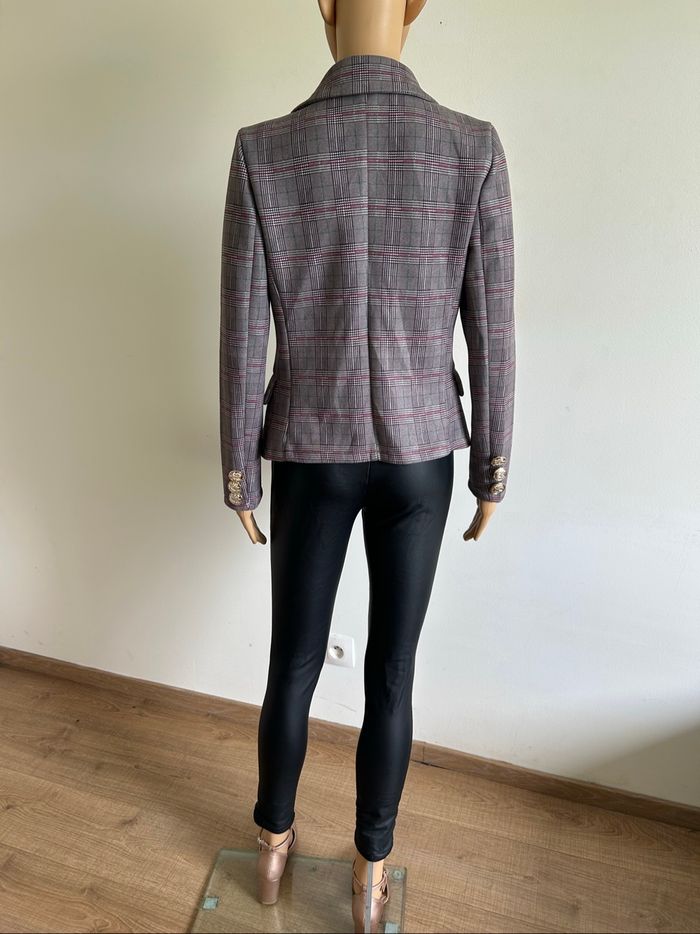 Blazer à carreaux In Vogue taille S jamais porté - photo numéro 6