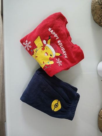 PYJAMAS VELOUR POKEMON