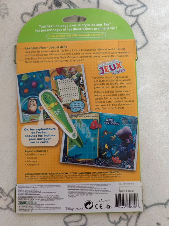 Livre jeux Disney Leap - photo numéro 2