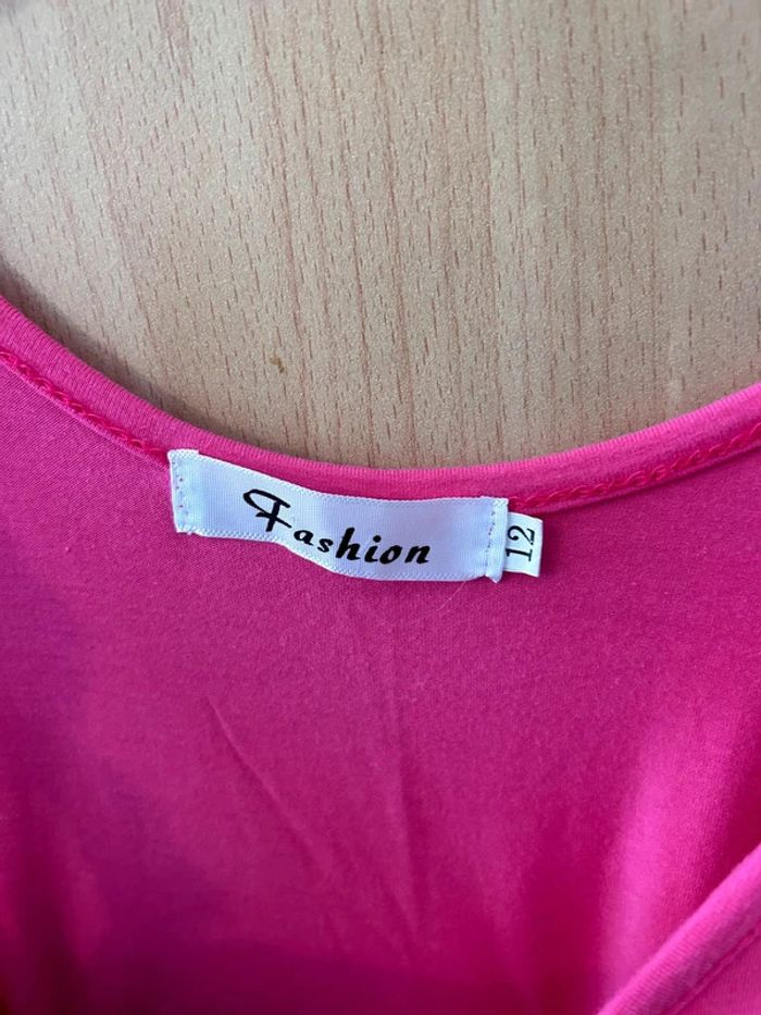 Magnifique combishort rose fushia 12 ans - photo numéro 6