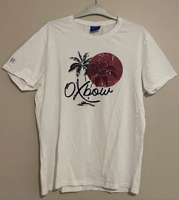 T-shirt blanc imprimé - Taille M