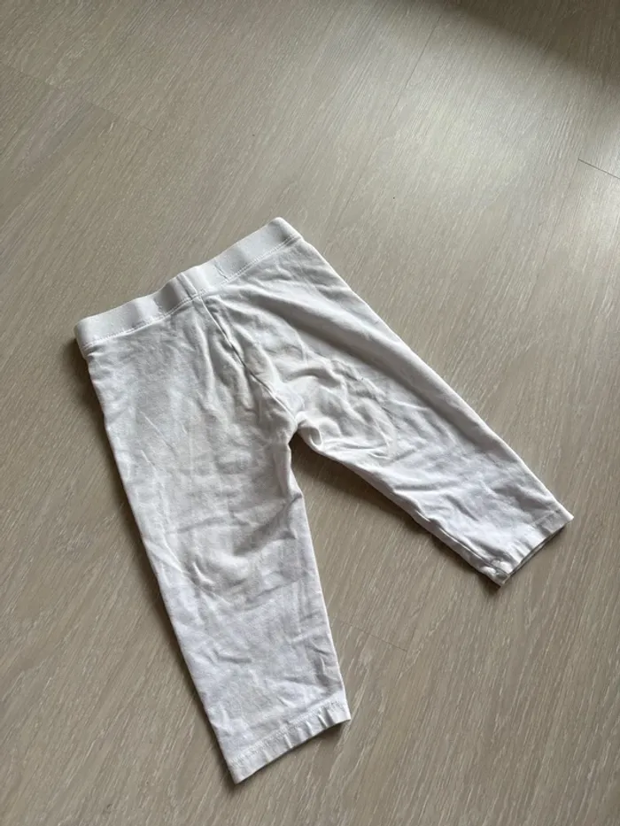Legging 3/4 blanc - photo numéro 3