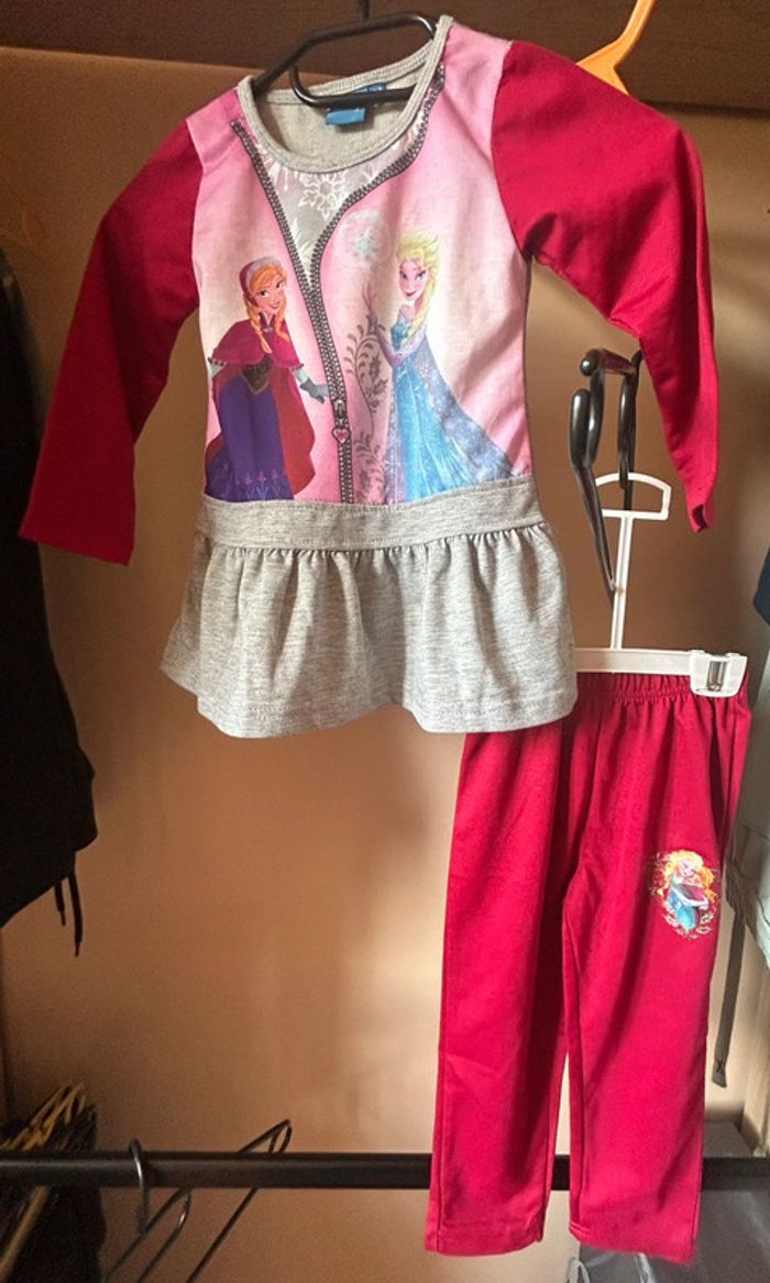 Ensemble La Reine des neiges taille 3 ans