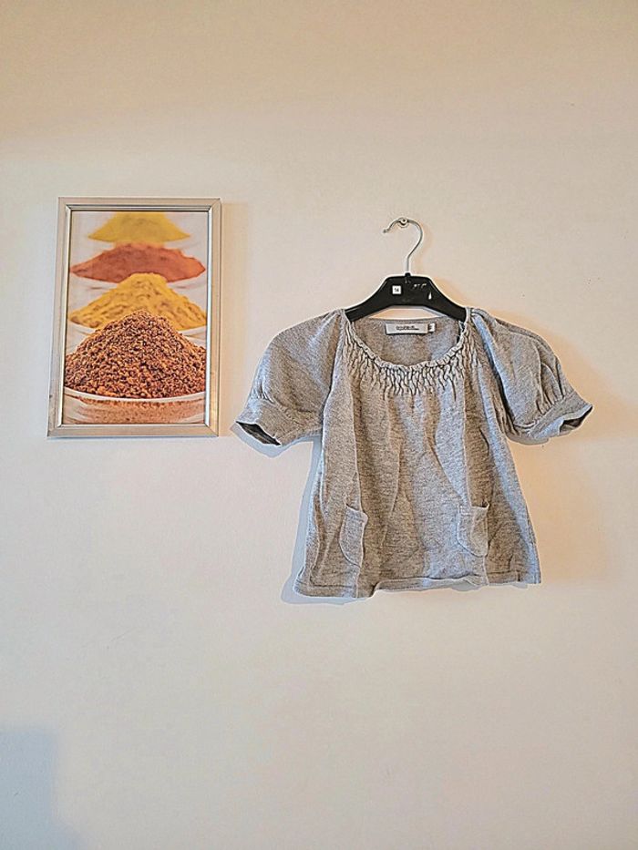 Pull sans manches "Tape à l œil" taille 18 mois