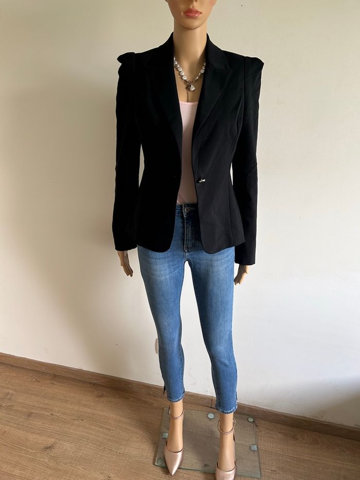 Blazer noir Morgan taille 34 TBE - photo numéro 2