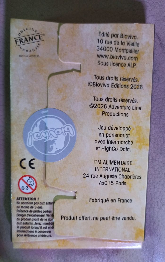 🕷 Jeu de cartes fort Boyard defi nature avec animaux🕷 - photo numéro 2