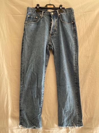 jeans droit Mng bleu taille S