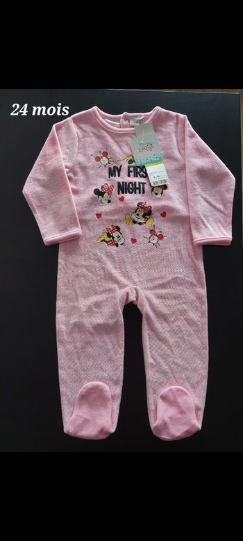 Grenouillère Minnie fille 24mois 
