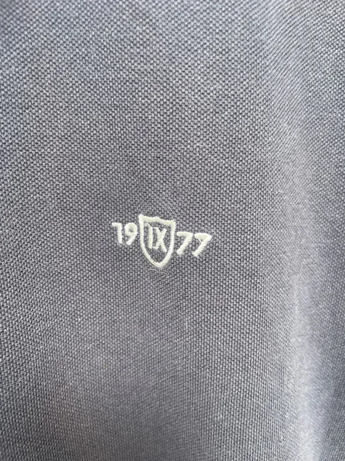 Rugby Polo Vintage Demi de mêlée Mens Large - photo numéro 2