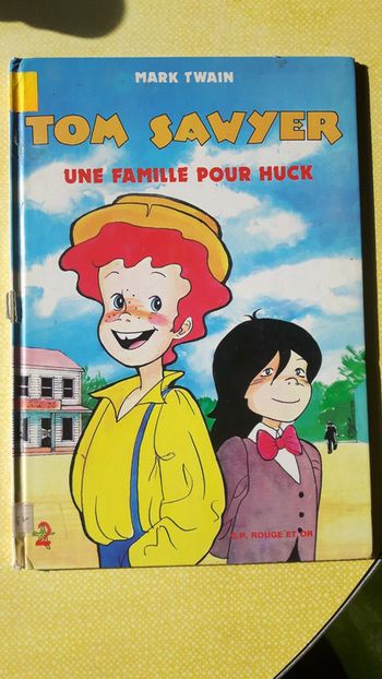 Livre Tom Sawyer vintage
