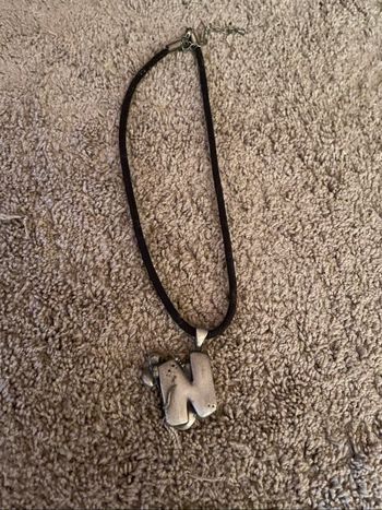 Collier Diddl - Lettre N