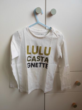 Tee-shirt ML 4 ans Lulu castagnette