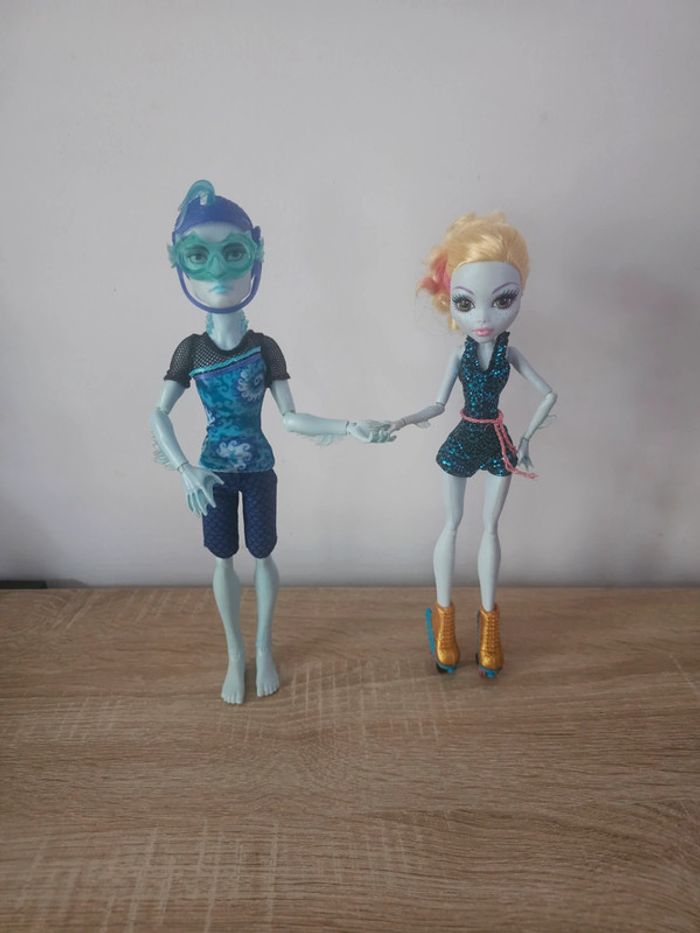Poupées Monster High - Lagoona Blue et Gil Webber - Wheel Love - Mattel