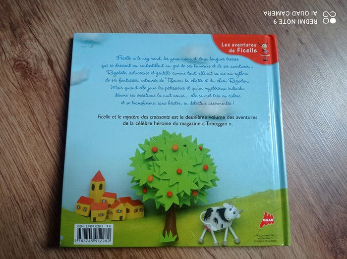 Livre album enfant, Ficelle et le mystère des croissants, Milan jeunesse - photo numéro 3