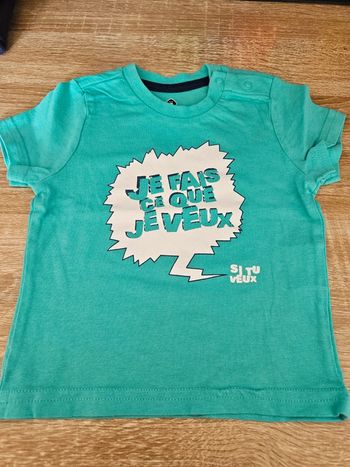 T-shirt 6 mois neuf