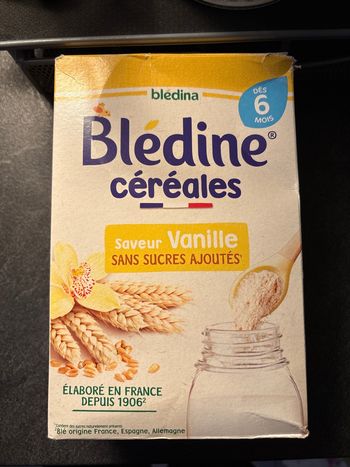 Blédine céréales vanille (dès 6 mois)