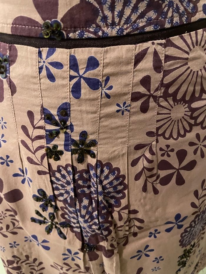 Jupe fleurie pour femme taille 38 la redoute - photo numéro 2