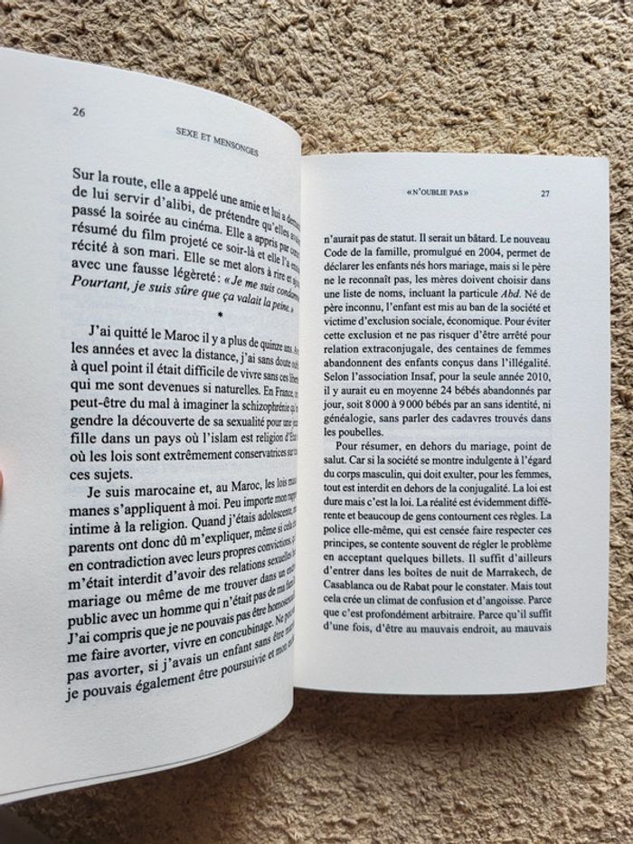 Sexes et mensonges de Leïla Slimani – Essai choc sur la sexualité au Maroc - photo numéro 6