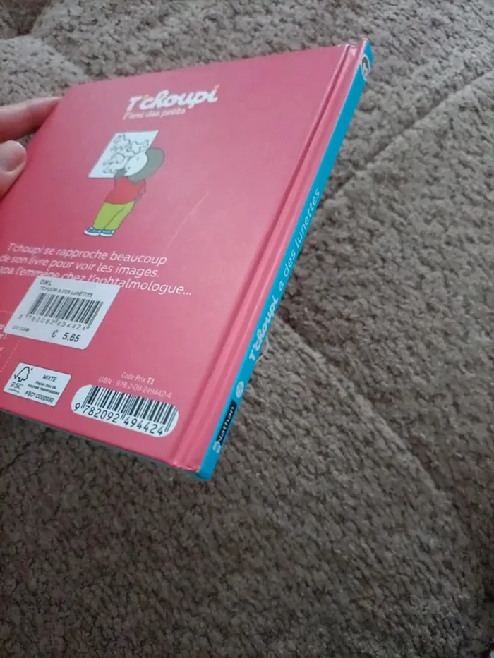 Livre T'choupi a des lunettes - photo numéro 3