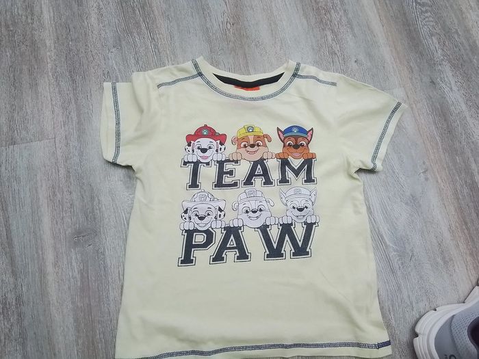 Tee shirt manche courte paw patrol 8A