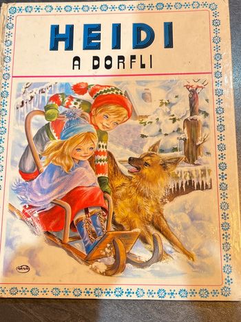 Livre jeunesse heidi à dorfli