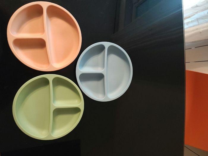 3 assiettes ventouses beaba