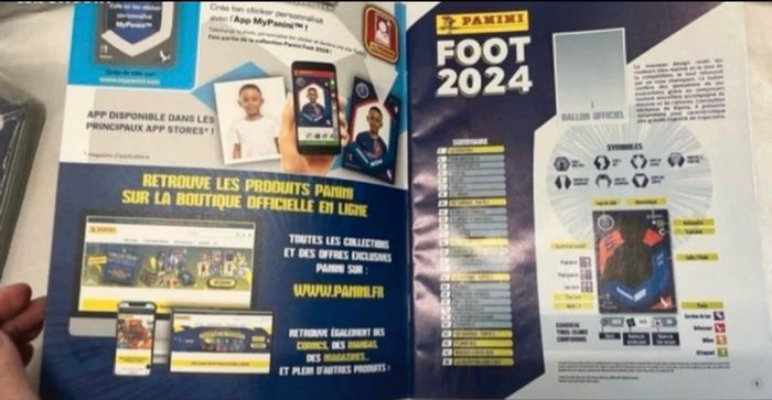 Kit Panini stickers Foot 2024 - photo numéro 5