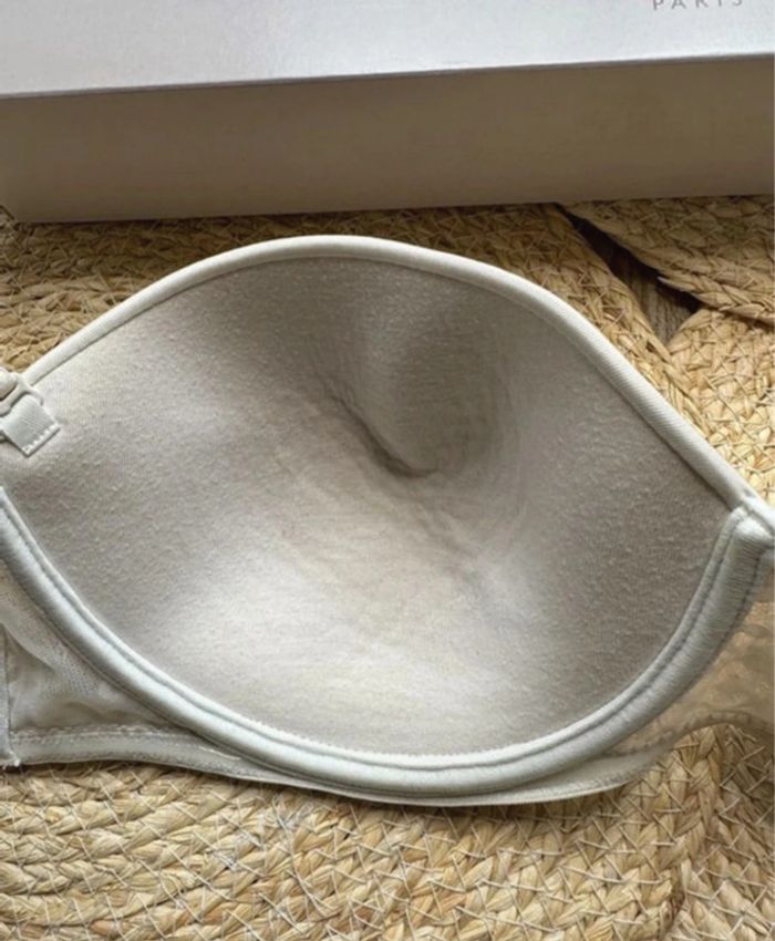 Soutien-gorge ivoire Pronuptia Paris - T95D - photo numéro 9