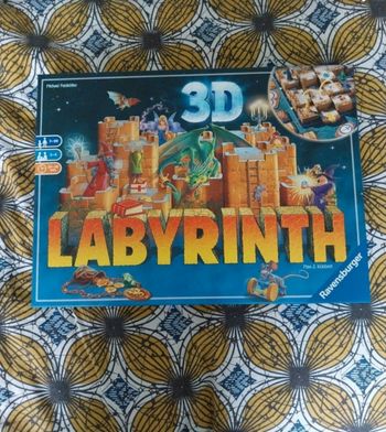 Labyrinthe 3D jeu société ravensburger