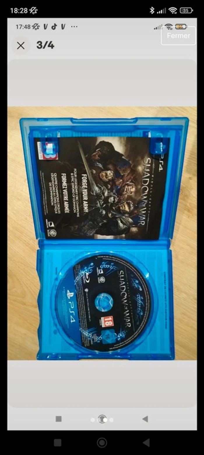 La terre du milieu l'ombre de la guerre ps4 - photo numéro 3