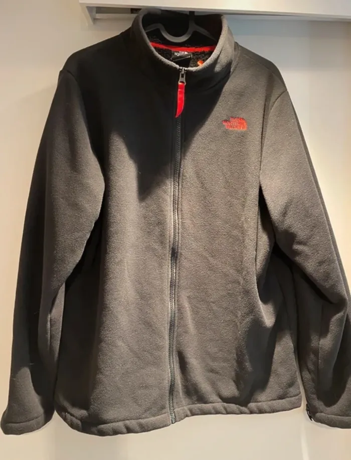 Veste polaire noire The North Face garçon XL 18/20– convient femme/homme taille S