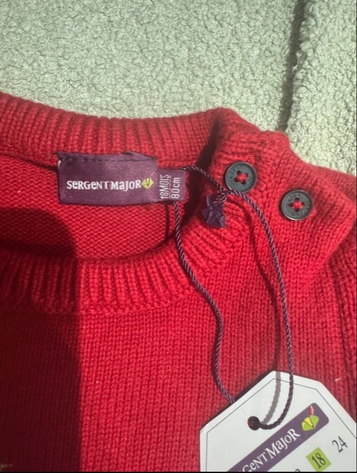 Pull de Noël sergent major garçon - photo numéro 2