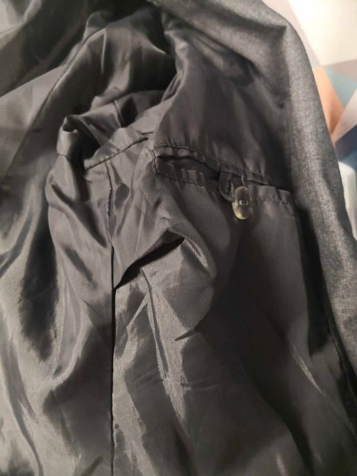 Blazer gris “3 Suisses” Élégance structurée en taille 36 - photo numéro 8
