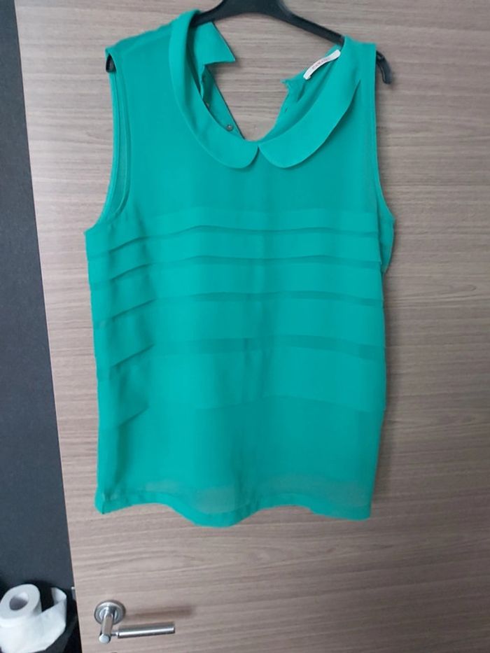 Blouse fluide taille l/xl camaieu - photo numéro 1
