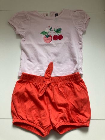 Ensemble teeshirt et short