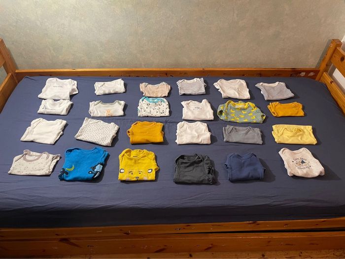 Lot de bodies manches longues