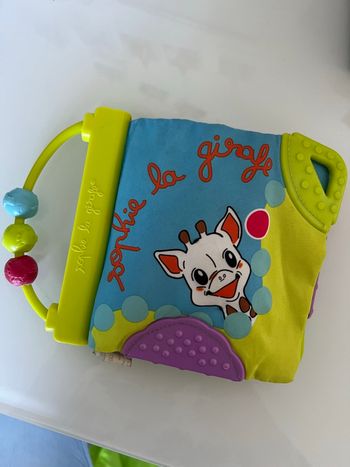 Livre d’éveil Sophie La Girafe