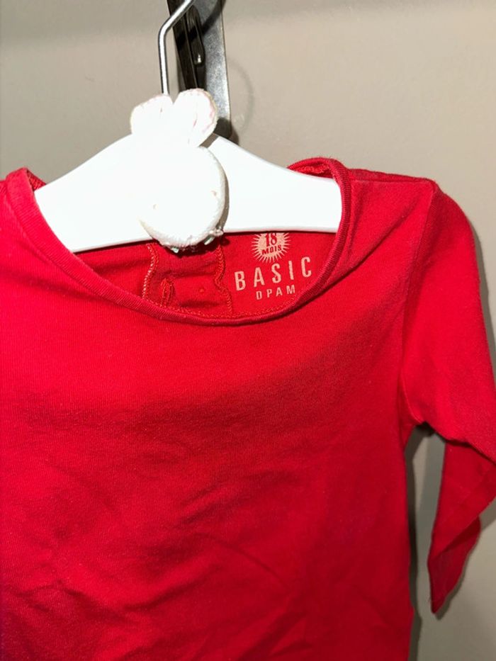 T-shirt bébé fille 18 mois DPAM - photo numéro 2