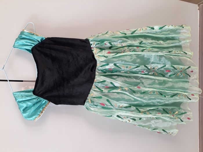 Déguisement robe verte et noire taille 140  ( 10 ans )  Vogue Fashion - photo numéro 2