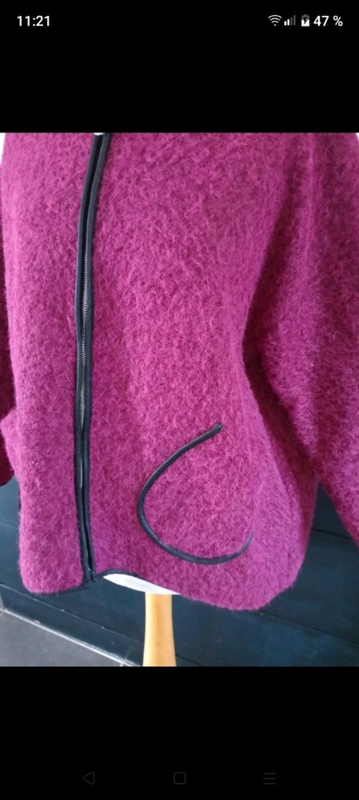 Veste effet laine bouillie New Collection - photo numéro 4